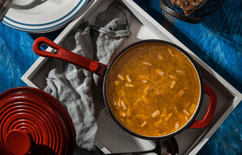 Recept → Kapustová polievka s údeným bôčikom