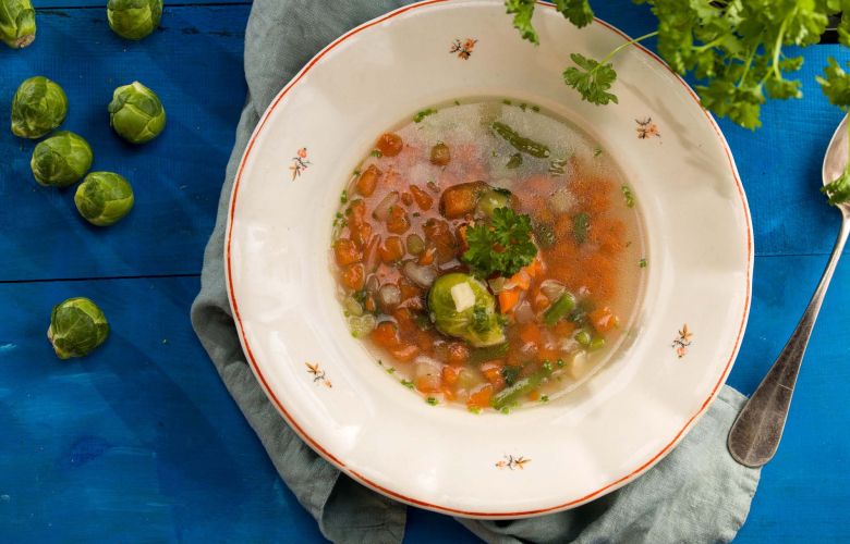 Recept → Jarná zeleninová polievka