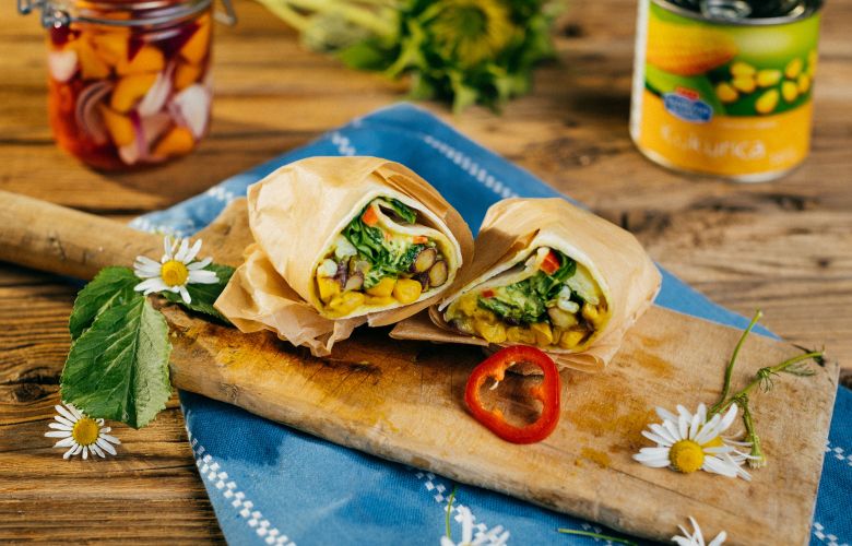 Recept → Pikantné vegánske burrito